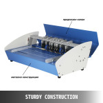 Електрическа комбинирана машина Vevor 520E за Биговане, перфорация и рязане 