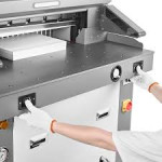 Професионална хидравлична гилотина Vevor 660 - ширина 660 мм., капацитет 800 листа