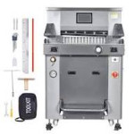 Професионална хидравлична гилотина Vevor 660 - ширина 660 мм., капацитет 800 листа