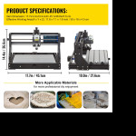 CNC Машина за гравиране VEVOR VG-S CNC 3018 Pro