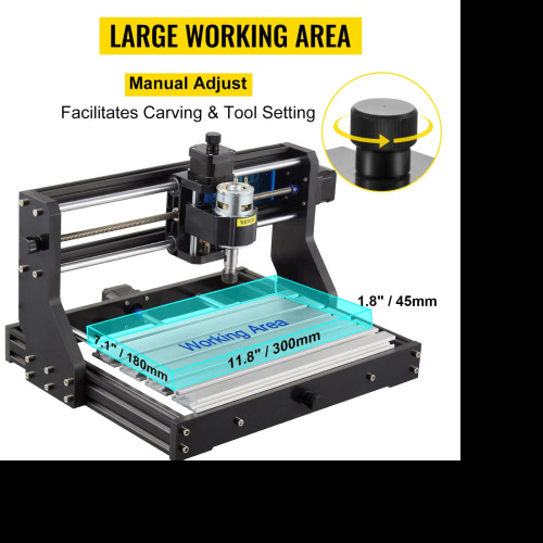 CNC Машина за гравиране VEVOR VG-S CNC 3018 Pro