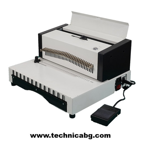 WE25A - Електрическа подвързваща машина с метални спирали